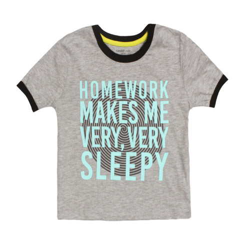 GEORGE Home Work Grey Boys Premium Cotton Tshirt