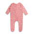 GLOBAL STOCK All Over Star Pink Girls Cotton Bodysuit
