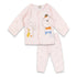 GLOBAL STOCK Cartoon Pink Girls Cotton 2 Piece Set