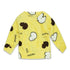 GLOBAL STOCK Duck Yellow Cotton Fleece Winter 2 Piece Sets