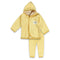 GLOBAL STOCK Yellow Boys Cotton Fleece 2 Piece Set