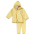 GLOBAL STOCK Yellow Boys Cotton Fleece 2 Piece Set