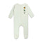 GLOBAL STOCK Zebra Lion Dino Print White Boys Cotton Bodysuit