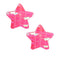 Girls Hot Pink Star Hair Clip