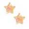Girls Orange Star Hair Clip