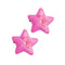 Girls Pink Star with Bow Hair Clip