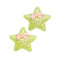 Girls Yellow Star with Bow Hair Clip