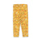 H and M All Over Flower Yellow Girls Cotton Legging
