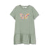 H And M Butterfly Green Yellow Legging Girls Cotton Dress_2 Piece Set