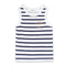 H And M Custom New York Blue And White Striped Boys Cotton Tank Top