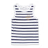 H And M Custom New York Blue And White Striped Boys Cotton Tank Top