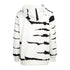 HAWK Black Print White Boys Cotton Fleece Hoodie