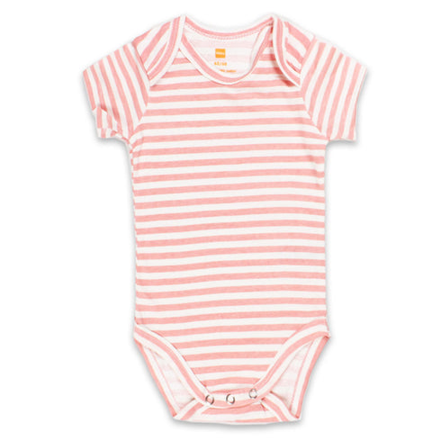 HEMA Brown And White Striped Unisex Cotton Romper 3 Piece Bundle