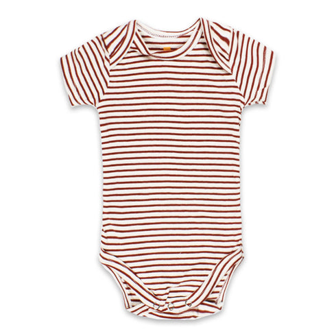 HEMA Brown And White Striped Unisex Cotton Romper 3 Piece Bundle