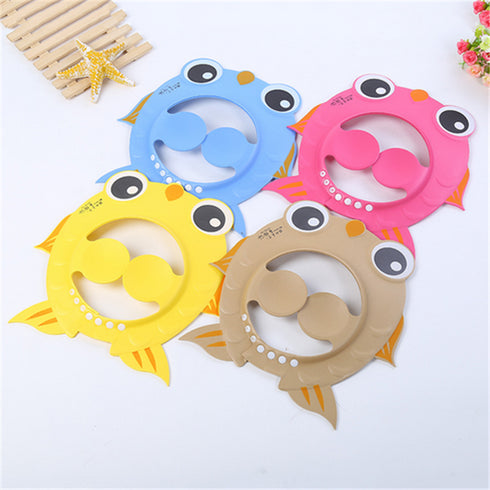Baby Frog Brown Shower Cap