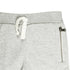 HUDSON Zip Pocket Grey Boys Cotton Terry Shorts