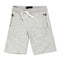 HUDSON Zip Pocket Grey Boys Cotton Terry Shorts