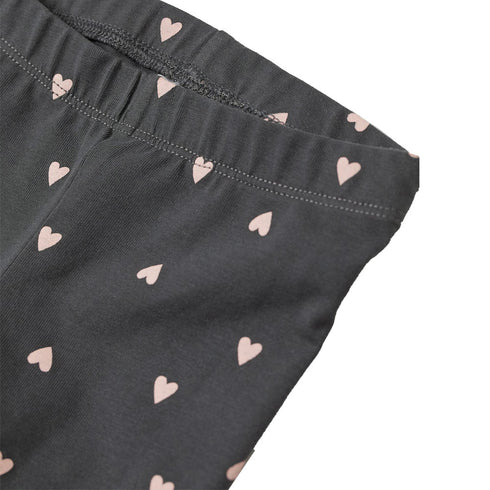 HnM All Over Heart Grey Legging