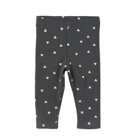 HnM All Over Heart Grey Legging