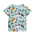 HnM Jungle Print Grey Boys Premium Cotton T shirt 2 Piece Set