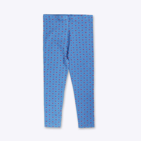 HnM Mini Polka Dots Blue Girls Denim Legging