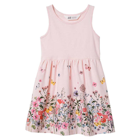 HnM Pink Girls Cotton 2 Piece Set