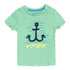IN EXTENSO Anchor print Green Boys Premium Cotton Tshirt