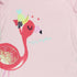 IN EXTENSO Duck Pink Girls Cotton T shirt