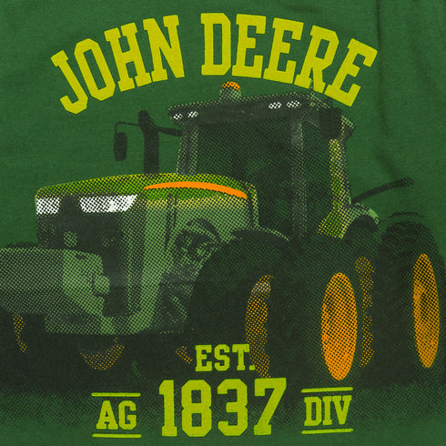 JOHN DEERE 1837 Green Boys Cotton T shirt