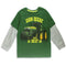 JOHN DEERE 1837 Green Boys Cotton T shirt
