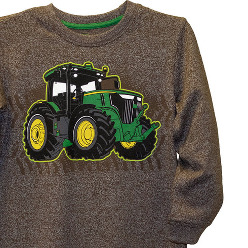JOHN DEERE Brown Boys Cotton T shirt