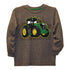 JOHN DEERE Brown Boys Cotton T shirt