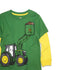 JOHN DEERE Crain Green Boys Cotton T shirt