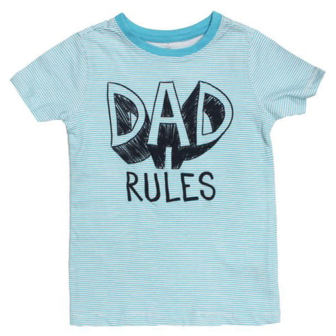 KIDS AND CO Dad Riles Boys Cotton 2 Piece Set