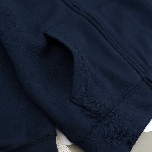 KIKI And KOKO Blue Boys Cotton Fleece Hoodie