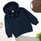 KIKI And KOKO Blue Boys Cotton Fleece Hoodie