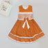Kidz Paradise Orange Girls Cotton 3 Piece Set