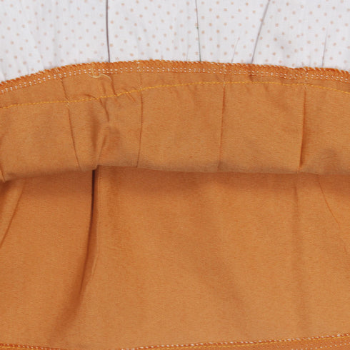 Kidz Paradise Orange Girls Cotton 3 Piece Set