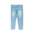 LANIDOR KIDS Sand Washed Blue Girls Denim Jeans