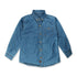 LANIDOR Pocket Blue Boys Denim Shirt