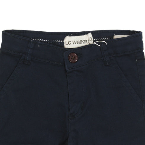 LC WAIKIKI Navy Blue Boys Cotton Chino Pant
