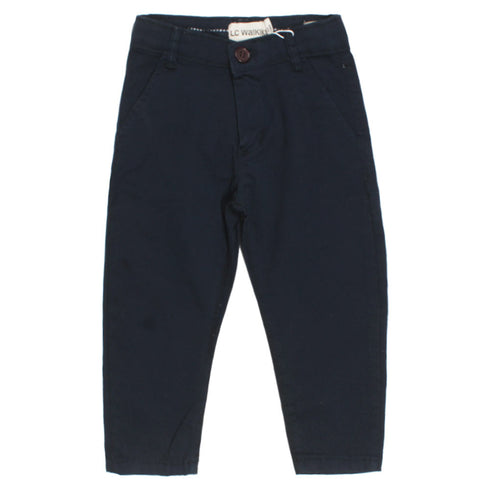 LC WAIKIKI Navy Blue Boys Cotton Chino Pant