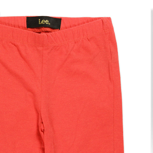 LEE Orange Girls Cotton Legging