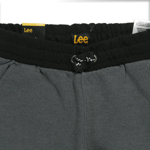 LEE Grey Boys Cotton Fleece Trouser