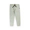 LEE White And Black Draw Cord Grey Boys Cotton Fleece Trouser