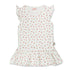 LIEGELIND All Over Cherry White Girls Cotton Dress