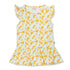 LIEGELIND All Over Lemon White Girls Cotton Dress