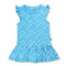 LIEGELIND All Over Space Blue Girls Cotton Dress