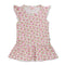 LIEGELIND All Over Watermelon White Girls Cotton Dress