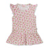 LIEGELIND All Over Watermelon White Girls Cotton Dress